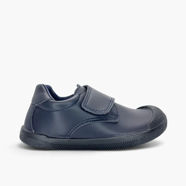 Zapatos barefoot colegiales puntera goma