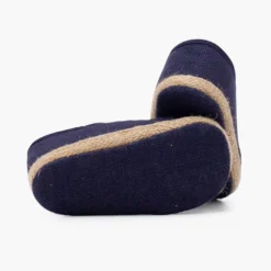 Zapatos bebé lino y yute cordón elástico