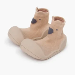 Zapatos bebé puntera redondeada animales bamboo