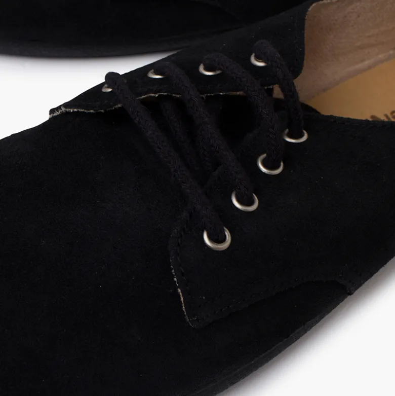 Zapatos blucher cordones barefoot serraje