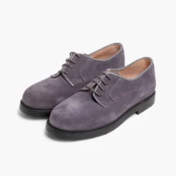 Zapatos blucher de serraje