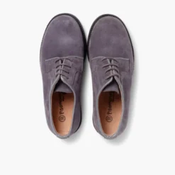 Zapatos blucher de serraje