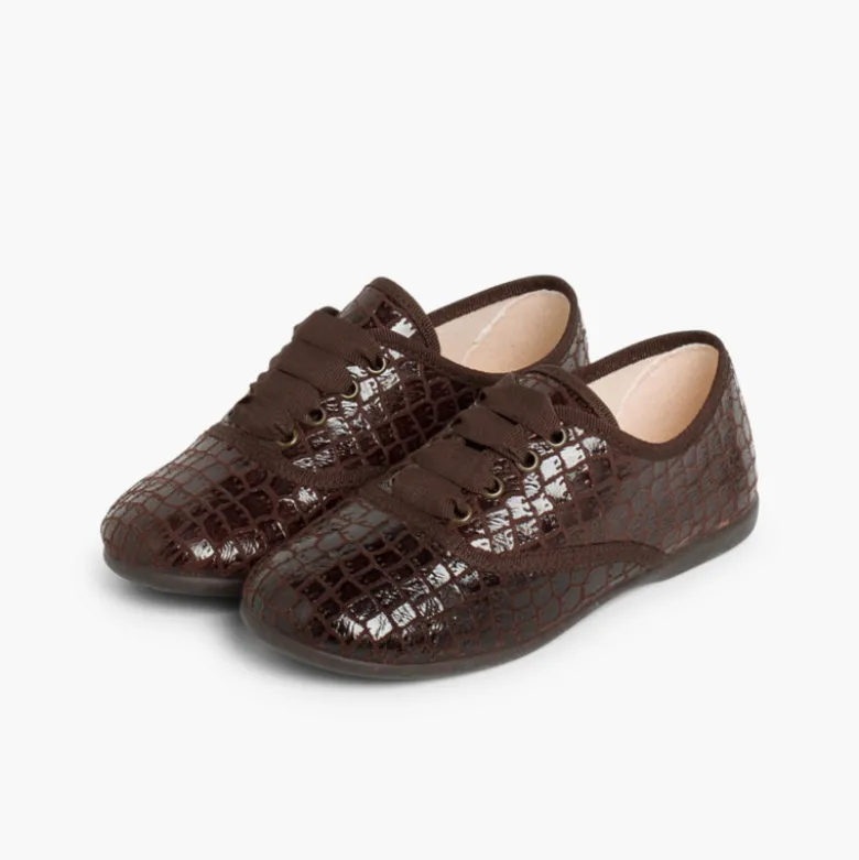 Zapatos Blucher Mujer y Niña Coco