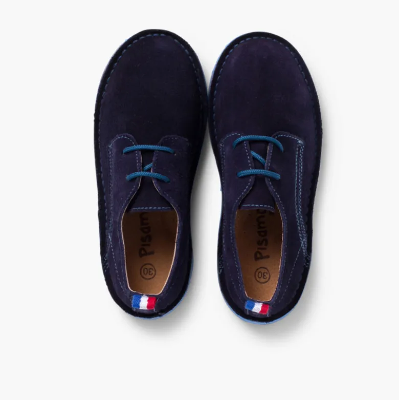 Zapatos Blucher Serraje Suela y Cordones Colores
