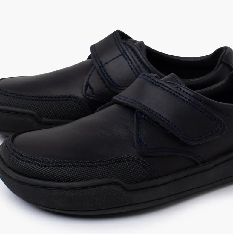 Zapatos colegiales barefoot piel niño