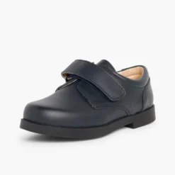 Zapatos Colegiales Escolares Niño tira adherente