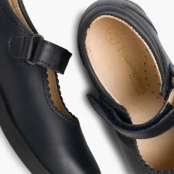 Zapatos Colegiales Merceditas Niña tira adherente