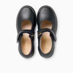 Zapatos Colegiales Merceditas Niña tira adherente