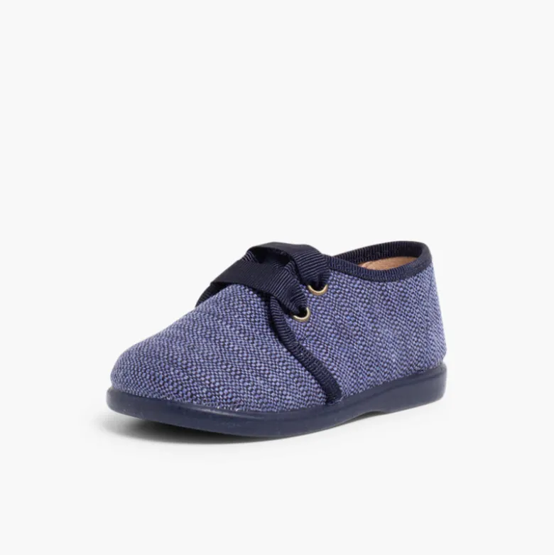 Zapatos de Tela Tipo Blucher Niño