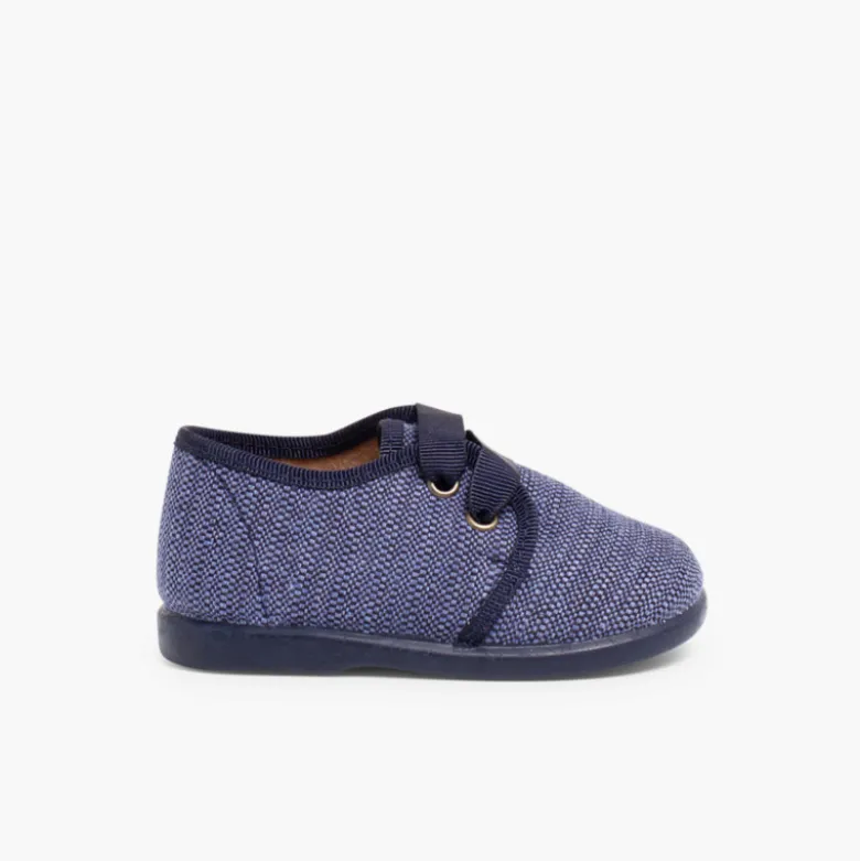Zapatos de Tela Tipo Blucher Niño